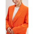 thumbnail image 3 of Dorothy Perkins - Chaqueta de Lino para Mujer (Naranja), 3 of 4