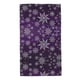 thumbnail image 1 of Balery Snowflake Gradient Purple Toalla de Microfibra Premium con Estampado – 27.5x16 pulgadas, Alta Absorción, Suave y Aterciopelada, Secado Rápido, 1 of 6