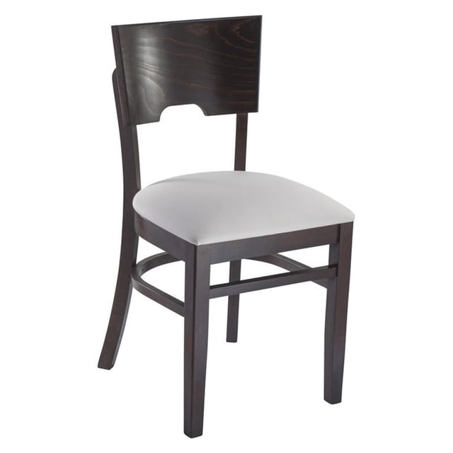 Beechwood Mountain Index Dining Side Chair in Walnut (Set of 2)
