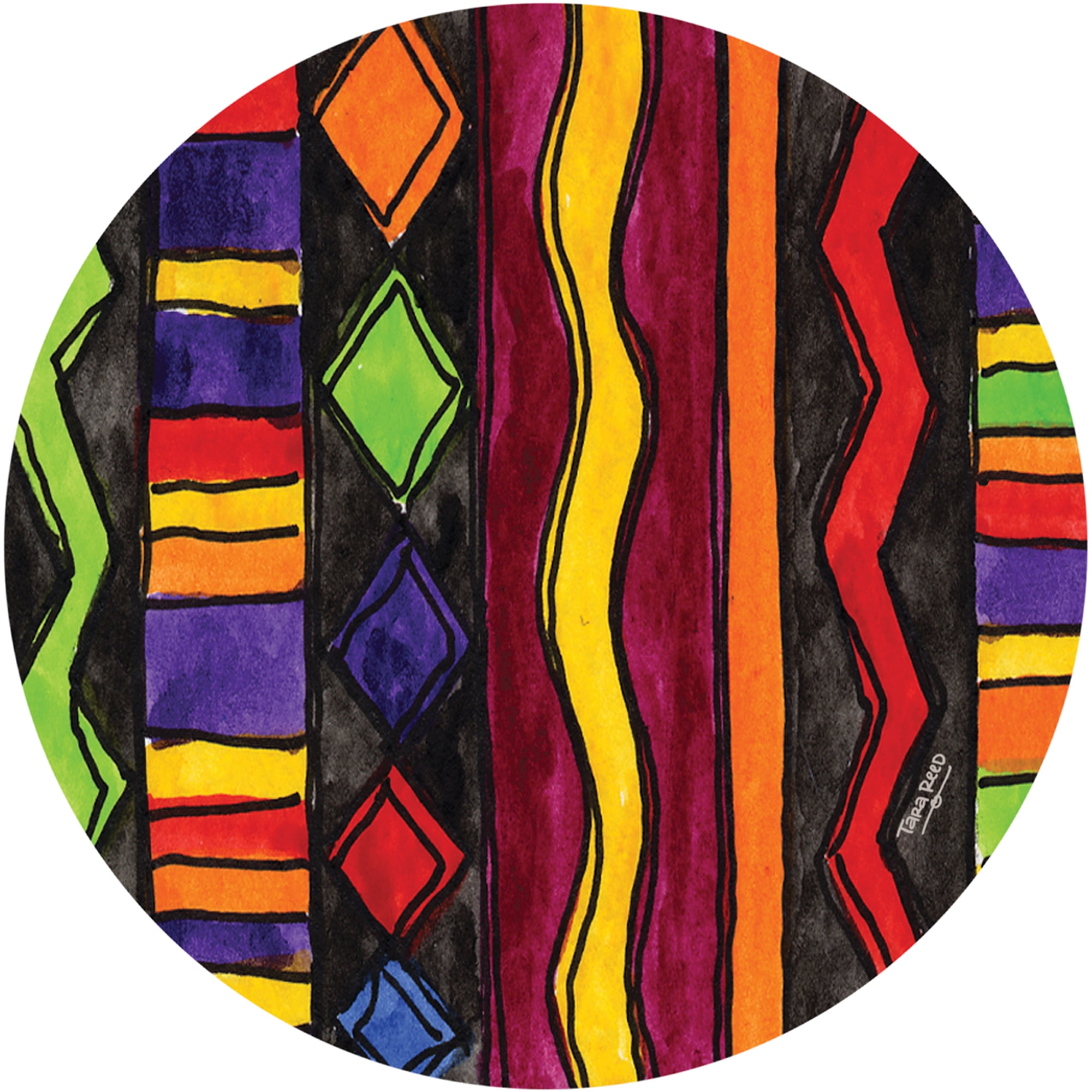 Thirstystone Drink Coasters Set, Southwest Weave