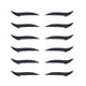 thumbnail image 5 of Seitruly 6 pares de barras de línea de párpados impermeables, pegatina delineador de ojos con purpurina reutilizable, pegatina de doble párpado, No.1 2piezas Seitruly CBP157886, 5 of 6