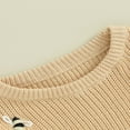 thumbnail image 3 of Baby  Neck Sweaters Long Sleeve Loose Knitted Pullovers, 3 of 7
