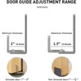thumbnail image 2 of Heavy Duty Stainless Steel Floor Guide Sliding Door Bottom Guide Wall Mounted, 2 of 5