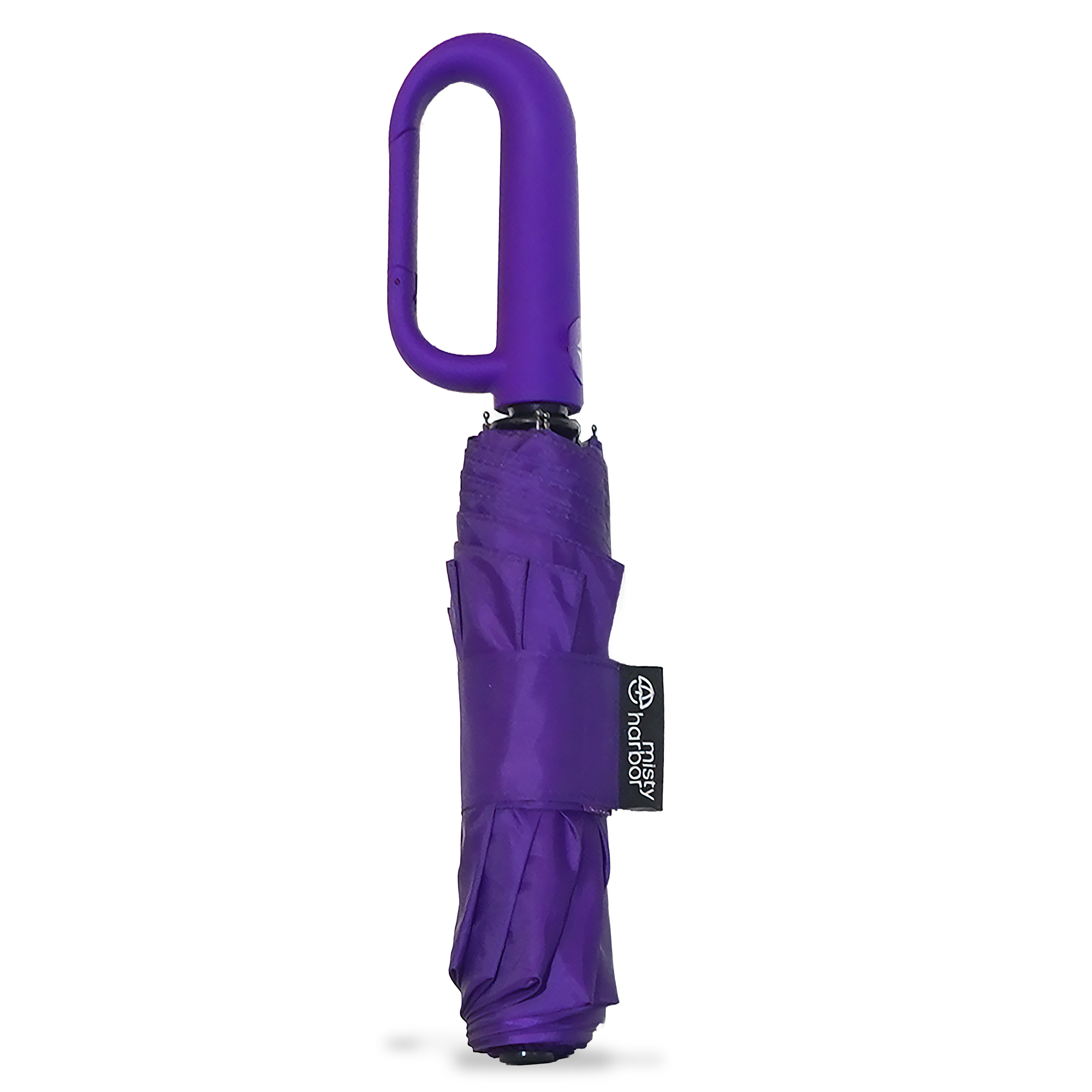 Misty Harbor Rain Umbrella with AOC Carabiner Clip, Auto Open Auto Close