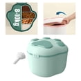 thumbnail image 4 of Recipiente de Almacenamiento de Alimentos Sunnimix Estuche de Arroz de Cocina 10 Kg Verde, 4 of 8