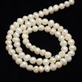 thumbnail image 3 of Cultured Freshwater Pearl Beads Strands Potato Creamy White 5~6mm Hole: 0.8mm about 56~57pcs/strand 13.39 inch(34cm), 3 of 3