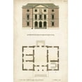 thumbnail image 2 of Addison, J. 13x18 Gold Ornate Wood Framed with Double Matting Museum Art Print Titled - Design for a Building II, 2 of 4