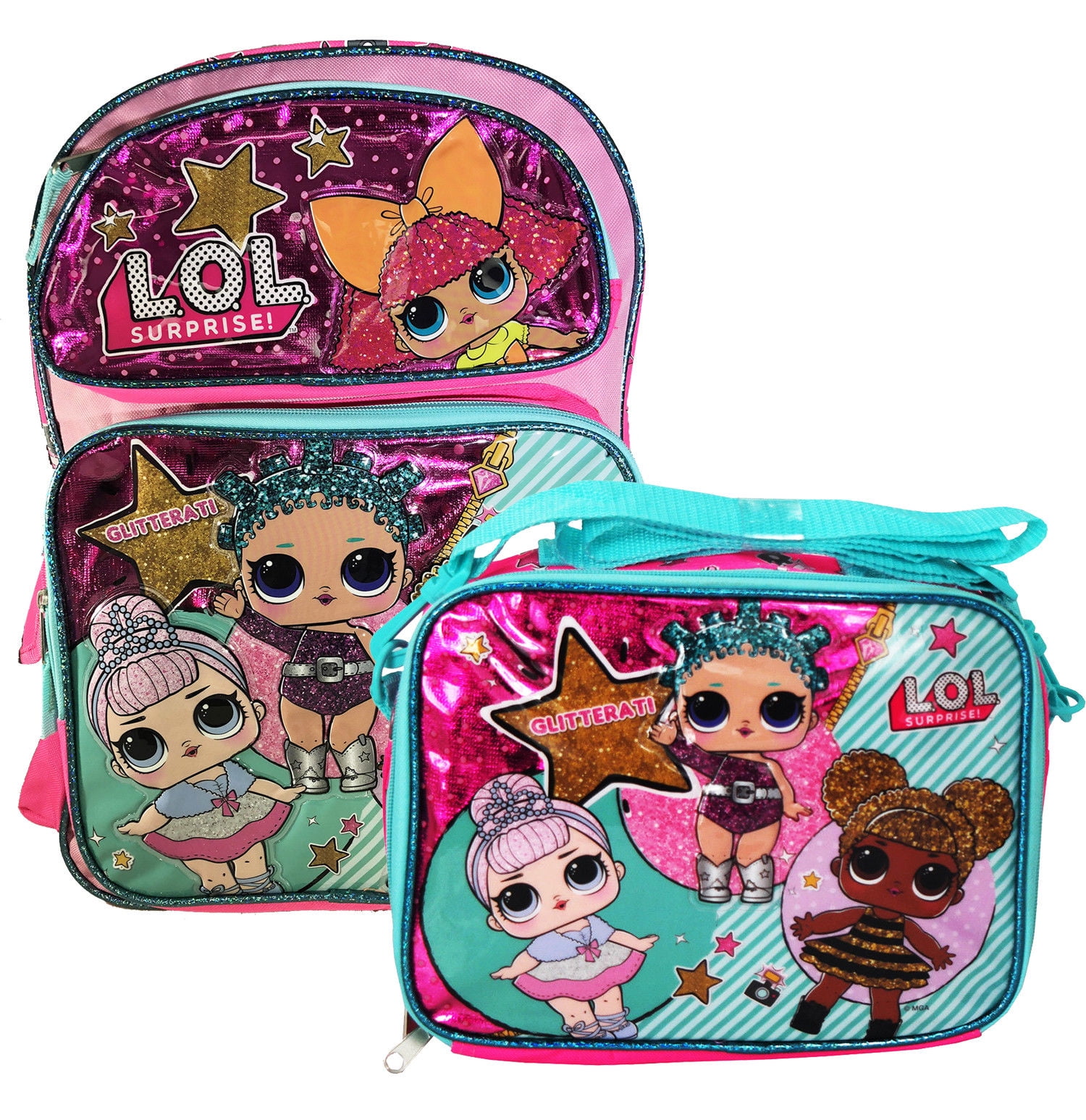lol surprise backpack and lunchbox