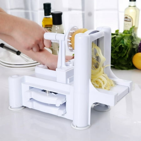 - 1/Set New and Essential Tri-Blade Vegetable Slicer Spiralizer Cutter Mandoline Chopper cooking tools kitchen knife