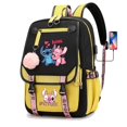 thumbnail image 1 of Stitch Boys Girls Kids School Book Bags Women USB Bagpack Teenagers Canvas Laptop Travel Student Backpack, 1 of 4