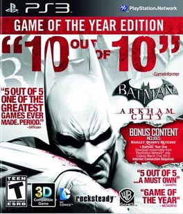 Bi To grader Fremskynde Batman: Arkham City GOTY, WHV Games, PlayStation 3, 883929240708 -  Walmart.com