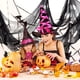 thumbnail image 2 of Injueey Efectos de miedo de bricolaje de gasa fáciles con decoraciones de Halloween Fiesta Múltiples efectos de miedo de bricolaje Kits de decoración para fiestas Blanco+76x183cm, 2 of 6