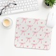 thumbnail image 2 of Trendy Pink Bow Coquette Mouse Pad, Office Supplies Mouse Pad, Pink Desk Accessories, Gamer Girl Accessories, Cute Square Mouse Pad Gifts for Girls Women, 2 of 6
