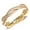 Gold, variant on UIONEN Rose Gold Stack 925 Silver Twisted Ring Wedding Party Women Fashion Jewelry Size 9