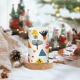 thumbnail image 2 of Yayeee Flameless Candles with Remote Flickering Battery Operated Multi Color Changing, Beige Geometric, 2 of 7