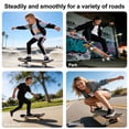 thumbnail image 3 of eVita 31 Inch Complete Skateboard with PU Wheels, Wood 7 Layer Canadian Maple Trick Board for Boys Girls Youth Teens Gift for Beginners, 3 of 9
