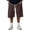 18# Coffee, variant on Men's Baggy Sweat Shorts 2026 Fleece Y2k Shorts Casual Under Knee Shorts Hem Gym Shorts with Pockets Hot Pink M