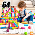 thumbnail image 4 of Juguete Armable Magnetico Bebe Niños Infantil Didactico Xtellar multicolor, 4 of 4