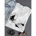thumbnail image 3 of Crumbling Foundations T-Shirt Women -Wilfred Hildonen Designs, Female Large, 3 of 4