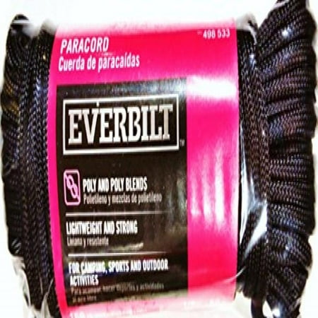 everbilt paracord in black
