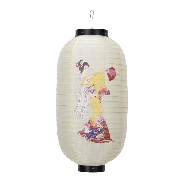 Tela de farol de 25 cm, tela de impresión de estilo japonés para decoración de Bar Pub (B) Tmvgtek Libre de BPA