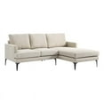 thumbnail image 2 of Evermore Right-Facing Upholstered Fabric Sectional Sofa, 2 of 5
