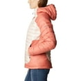 thumbnail image 3 of Columbia Women's Labyrinth Loop Hooded Jacket, Peach Blossom/Dark Coral, Small, 3 of 8