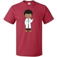 thumbnail image 3 of Inktastic African American Boy, Doctor, Lab Coat, Medicine T-Shirt, 3 of 5