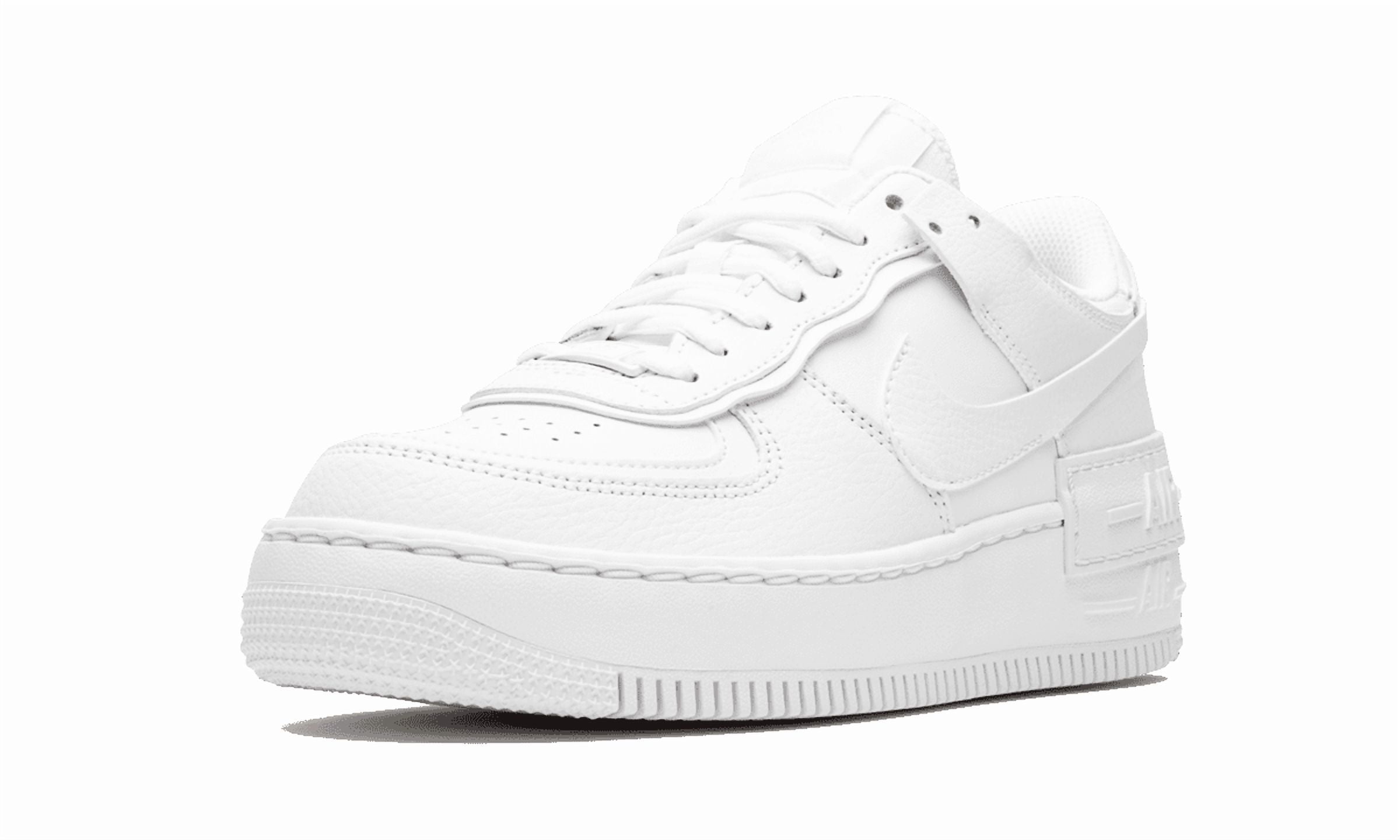 NIKE WOMENS AF1 SHADO WMNS "Triple White" CI0919 100 from Stadium Goods
