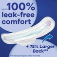 thumbnail image 5 of 2X - Always Ultra Thin Pads with Wings Extra Heavy Overnight Absorbency Size 5 Unscented, 5 of 5