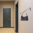 thumbnail image 2 of Wall Mounted Clothes Hanger Rack Rotatable Stainless Steel Clothes Organizer with Swing Arm Holder, 2 of 5