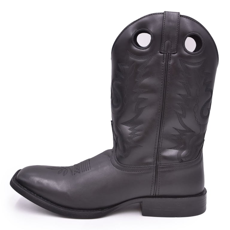 Smoky Mountain Western Boots Mens Outlaw Square Toe Black 
