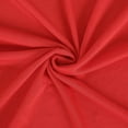 thumbnail image 2 of Balsa Circle 8 Feet Red Fitted Spandex Tablecloth Open Back Rectangle Table Cover Event, 2 of 8