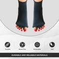 thumbnail image 5 of Happy Feet Toe Alignment Separator Socks, Prevent Foot Cramps and hammertoes, Toe Separator Massage Socks, 5 of 7