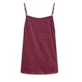 thumbnail image 4 of DuoJiaJ Women's New Sequin Camisole Vest With Bottom Top For Outerwear Banquet Annual Meeting Suit For Inner Wear Women’s Basic Tank Tops, 4 of 4