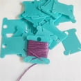 thumbnail image 5 of 50 Pieces Plastic Floss Bobbins 1.37x1.49in Embroidery Thread Winder, 5 of 20