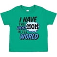 thumbnail image 3 of Inktastic I Have the Best Mom in the World with Speech Bubble Boys Toddler T-Shirt, 3 of 5