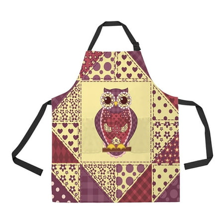 

ECZJNT geometric pattern Apron with Pockets for Women Men