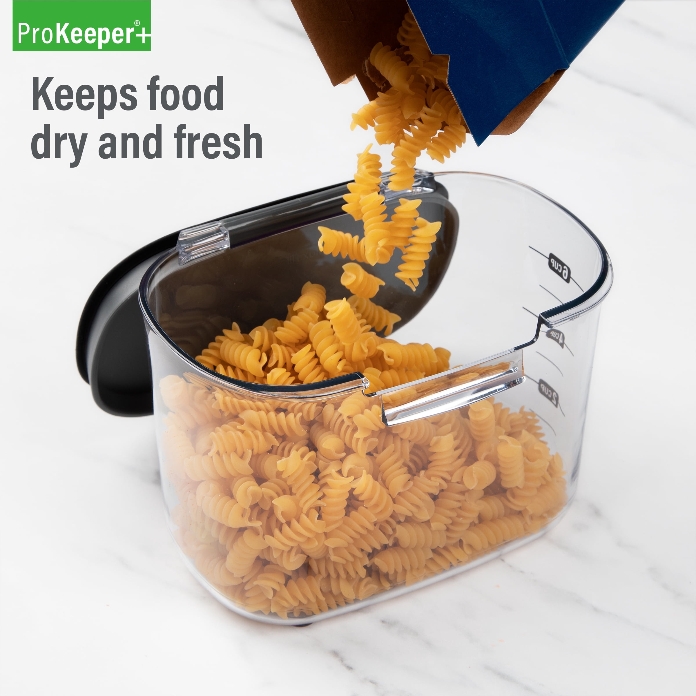ProKeeper+ Airtight 5-Piece BPA-Free Pantry Storage Container Set