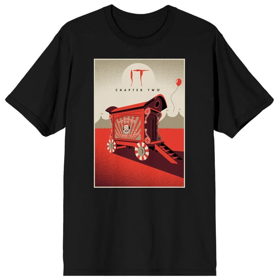 IT Chapter 2 Poster Art Men's Black Graphic Tee-M