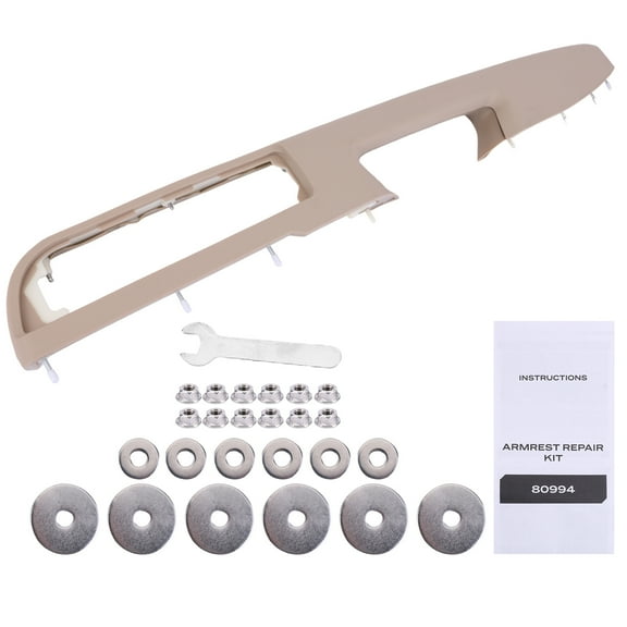 Molaner 80995 Front Driver Side Armrest Repair Compatible with Chevy Avalanche Silverado Tahoe for GMC Sierra Yukon 2010-2014