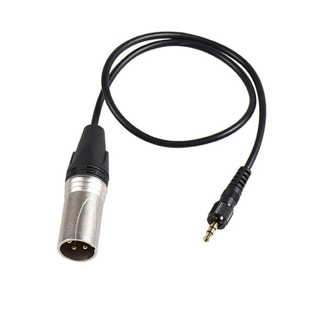 Adaptador de cable balanceado XLR Disc, llave en mano, bloqueo de 3,5 mm a XLR