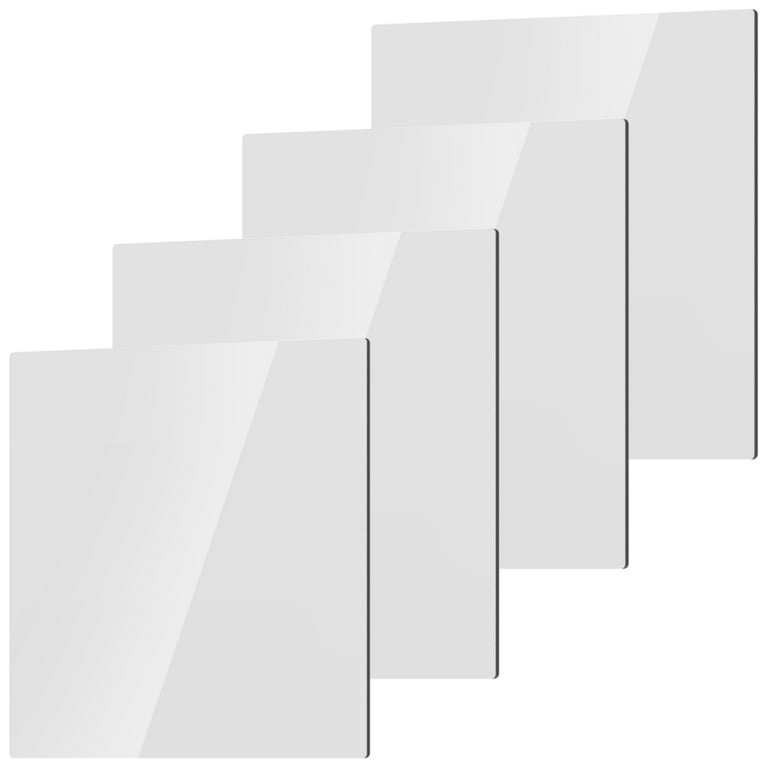 8 x 8 Acrylic Flexible Mirror Sheets, 20 Pack Self Adhesive Mirror Tiles  Square Cuttable Mirror Wall Stickers, Non-Glass Mirror Stickers Safety