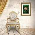 thumbnail image 3 of Dhahi, Saeed 13x18 Gold Ornate Wood Framed with Double Matting Museum Art Print Titled - Green Boy, 3 of 4