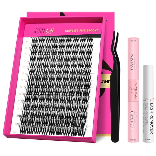 Kit de racimos de pestañas VEYESBEAUTY VBMuse 3D Layered Volume