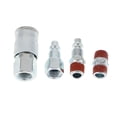thumbnail image 2 of Conectores de Ajuste de compresor de línea de aire Macarena Adaptador de compresor de manguera de aire 4 Piezas de Liberación Rápida NPT, 2 of 8