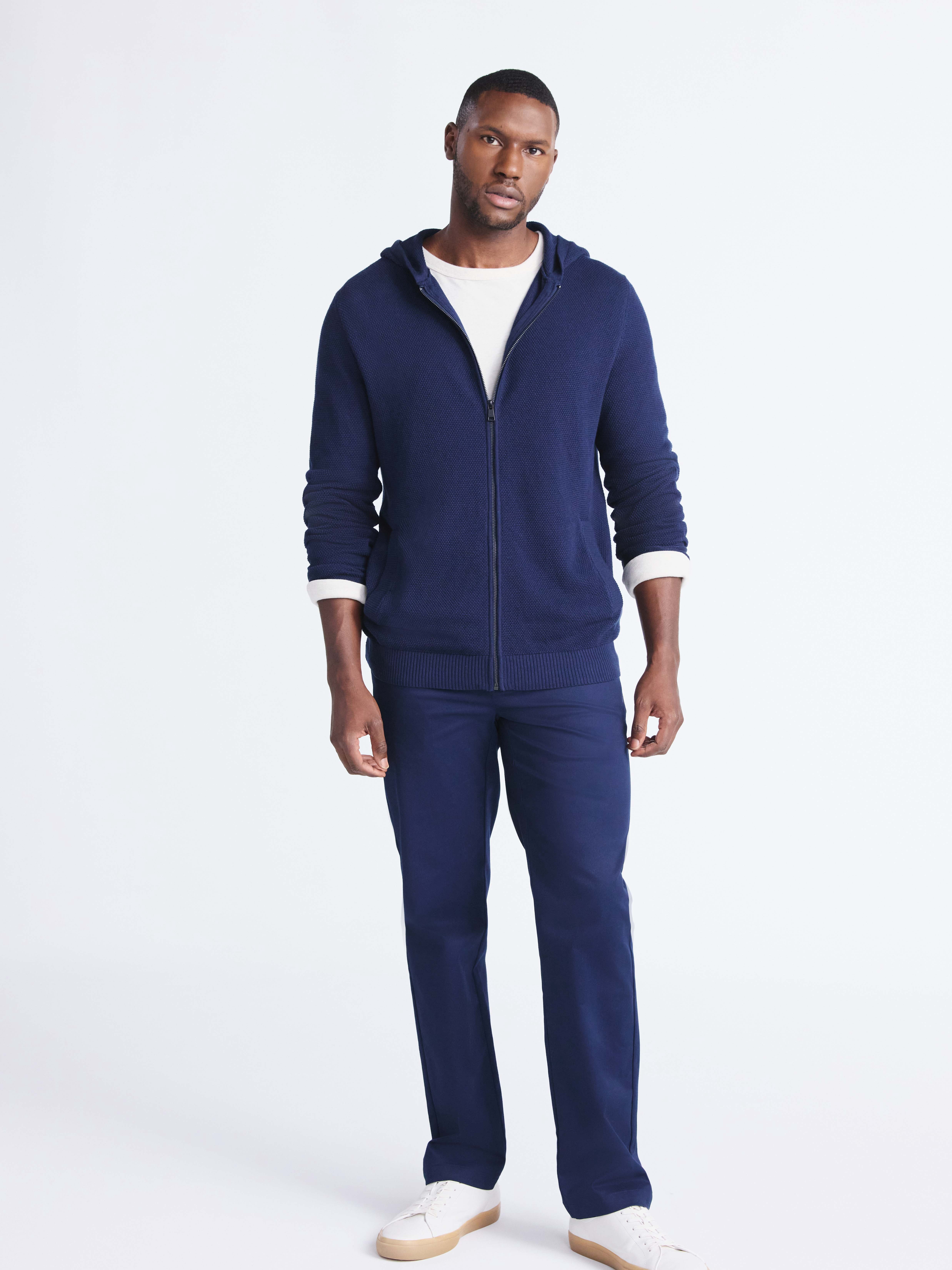 Free Assembly Men's Hoodie Sweater with Long Sleeves, Sizes S-3XL