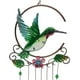 thumbnail image 5 of Campanas de viento Colibrí Campana de viento Artesanía de metal Decoración Jardín Balcón Colgante Ventilador de escritorio, 5 of 5