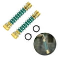 thumbnail image 1 of 2 Pcs Garden Hose Extension Adapter Kink Protector With Coil Spring Eliminate Hose Crimping Water Connection, 1 of 8