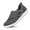Grey, variant on Men's Casual On Shoes Comfortable Non Walking Sneakers For Wide Feet Soft Sole Breathable Lightweight Loafer For Men Women Elderly Daily Wear